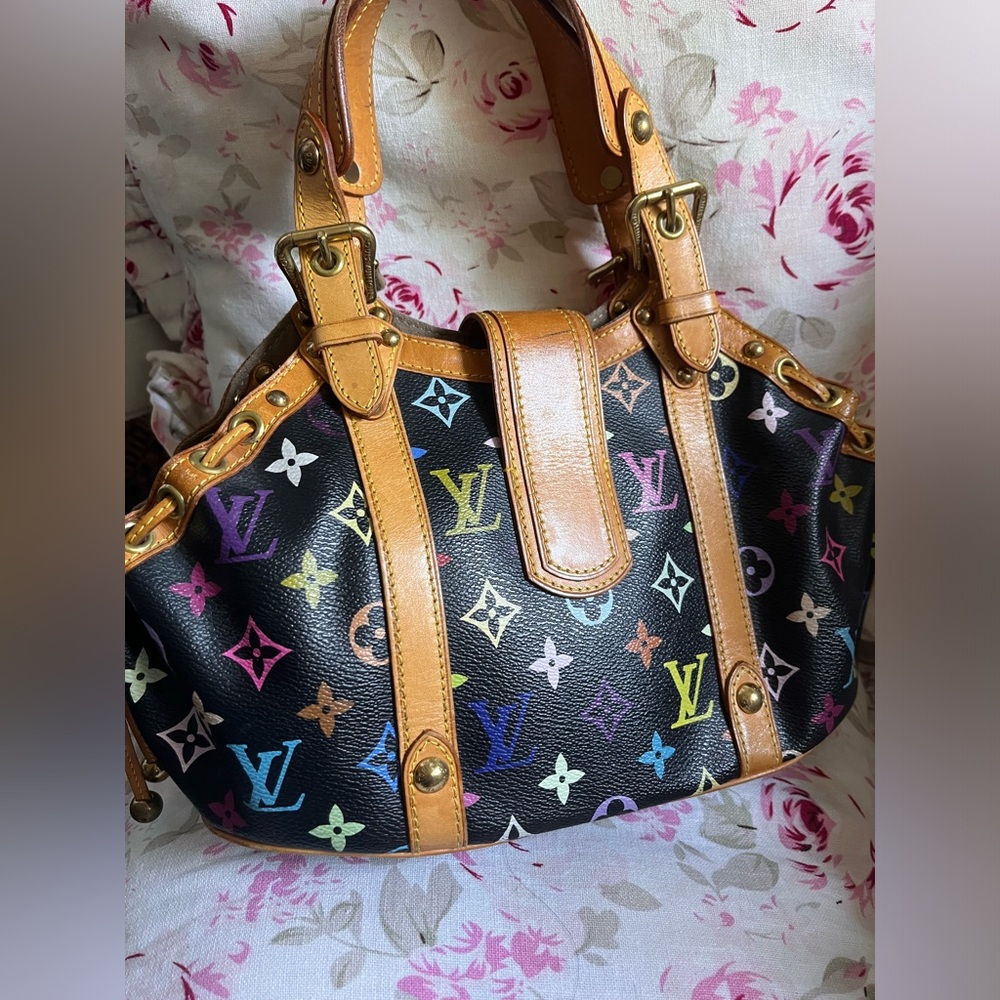 🎨Louis Vuitton X Takashi Murakami Theda Bag - Picture 7 of 14